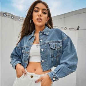 Cropped Denim Jacket